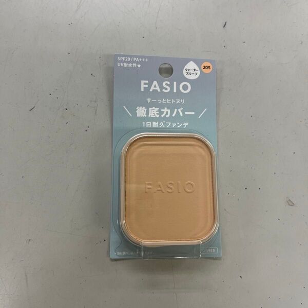 コーセー ファシオ ヒトヌリカバー 耐久ファンデーション 205 ライトピンクオークル