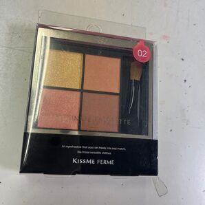 キスミー フェルム スタイリングアイパレット 4.8g (02 アプリコットビジュー)