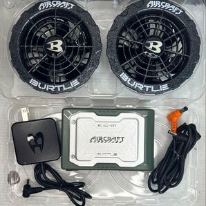 19V 空調服 バートル エアークラフト BURTLE AC360 AIRCRAFT バッテリーセット