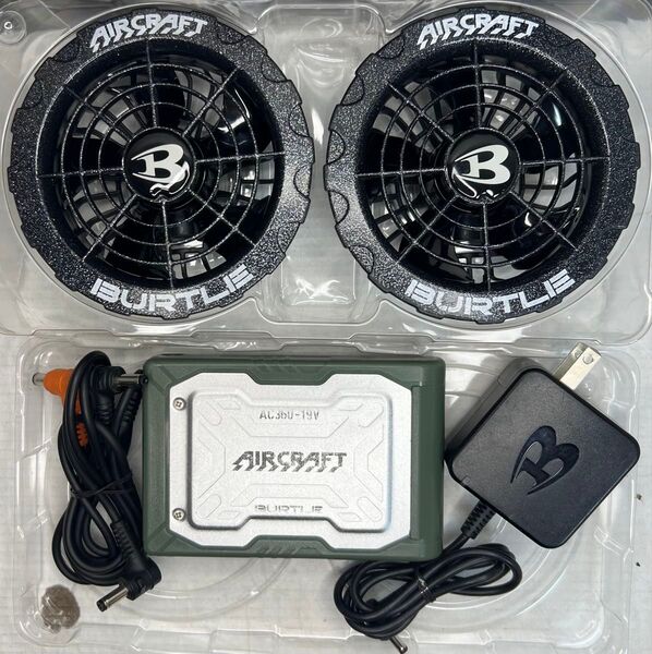 19V 空調服 バートル エアークラフト BURTLE AC360 AIRCRAFT バッテリーセット