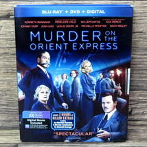 ●●送料無料 オリエント急行殺人事件 Murder on the Orient Express 北米版Blu-ray+DVD Agatha Christie Penelope Cruz ブルーレイ z25409_画像1