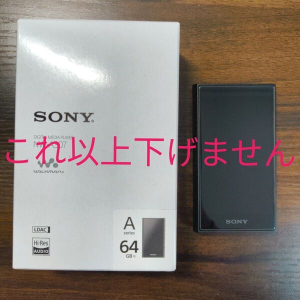 SONY NW-A307 デジタルオーディオプレーヤー 64GB