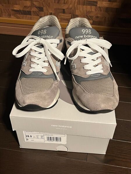 new balance U998GR US10 28.0cm made in U.S.A ニューバランス