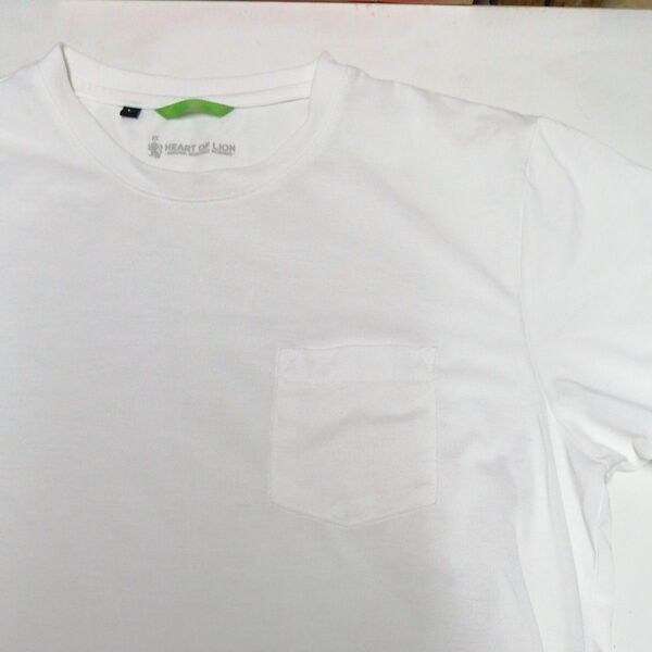 HIROKO KOSHINO HOMME HEART OF LION Tシャツ L ホワイト