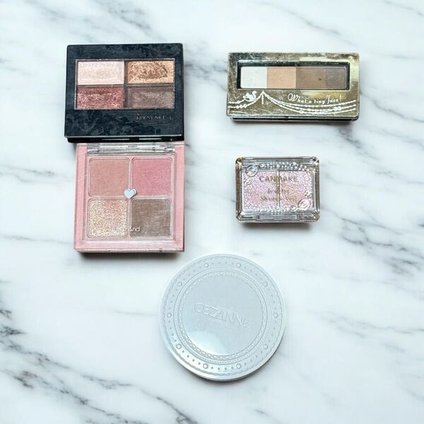4個セット RIMMEL &nd CANMAKE CEZANNE まとめ売り
