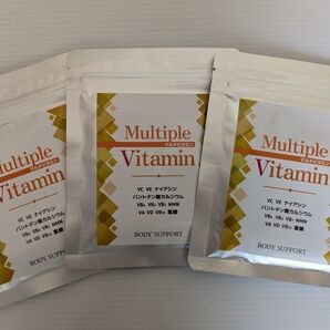 BODY SUPPORT マルチビタミン (380mg x 30粒) ×3袋