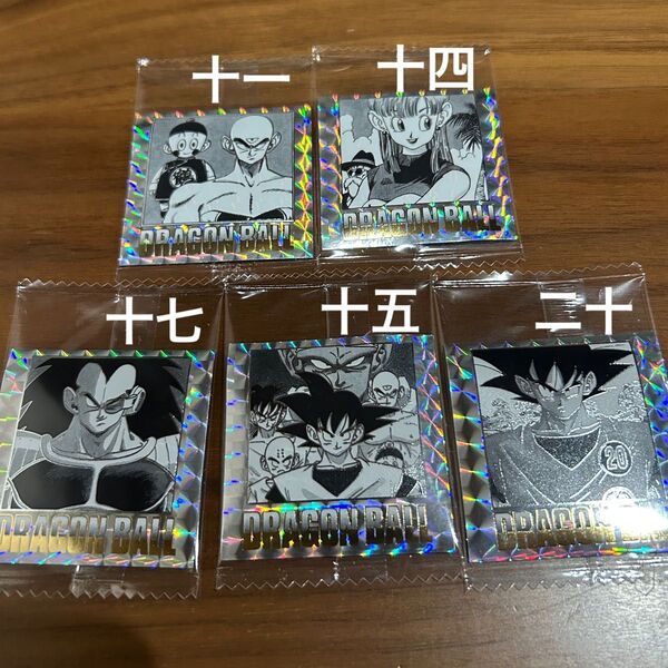 ドラゴンボール 40周年記念オリジナルイラストレーションシールウエハース