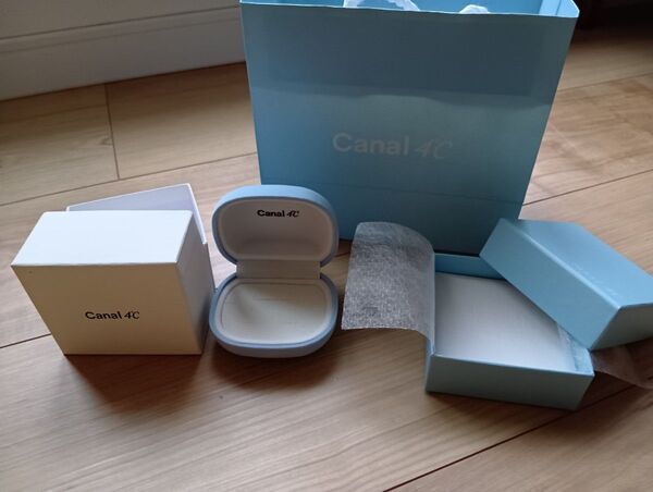 Canal4℃ リングケース 紙袋 外箱 3点セット