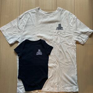 GAP 親子ペア Tシャツ&ロンパースセット