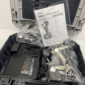 展示品 RYOBI リョービ KYOCERA キョーセラ 充電式インパクトドライバ パールホワイト 18V BID-10XR