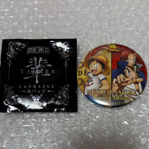 ワンピース ONE PIECE 東京ワンピースタワー 缶バッジ ルフィ シャンクス