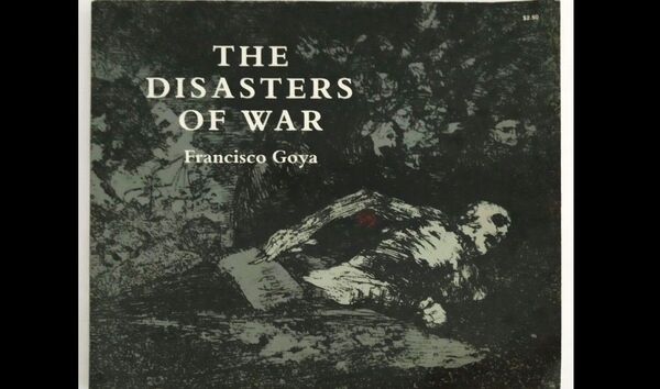ゴヤ GOYA 版画集 洋書 THE DISASTERS OF WAR