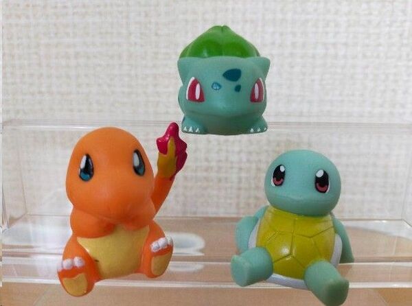 ポケモンキッズ 指人形 ゼニガメ ヒトカゲ フシギダネ