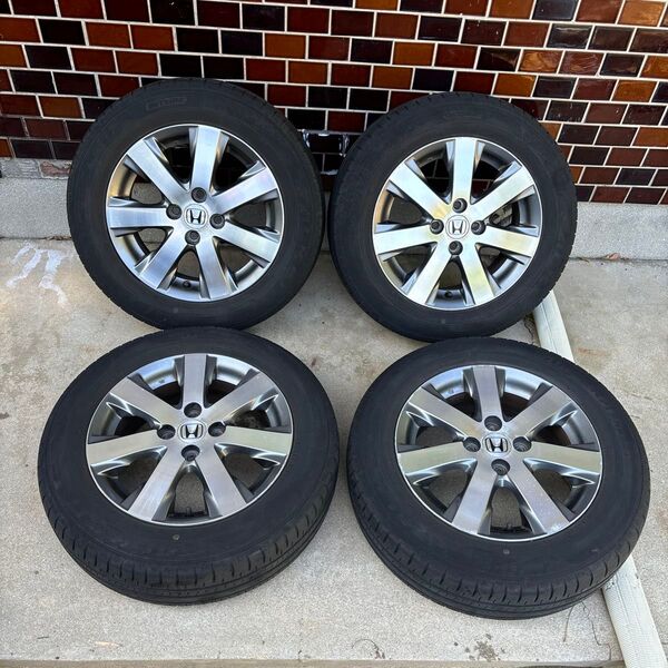ホンダ フリード GB3 純正アルミホイール タイヤ付き 185/65R15 88S 4本セット 中古品