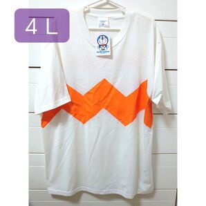 ジャイアン Tシャツ 4L 剛田武 アイムドラえもん なりきり 大きいサイズ
