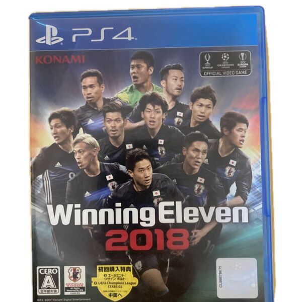 Winning Eleven 2018 PS4 ソフト ウイイレ