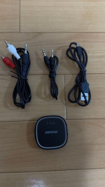 MPOW Bluetoothオーディオレシーバー 受信機 ケーブルセット