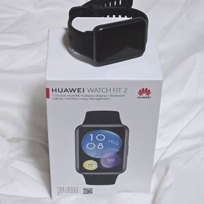 【未使用】HUAWEI WATCH FIT 2 スマートウォッチ ブラック (おまけ付き)