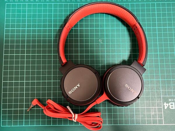 SONY ヘッドホン MDR-ZX660 ブラック&オレンジ【動作OK】【エタノール除菌済み】