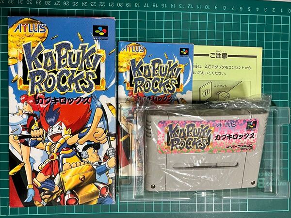 【SFC】 カブキロックス スーパーファミコンソフト