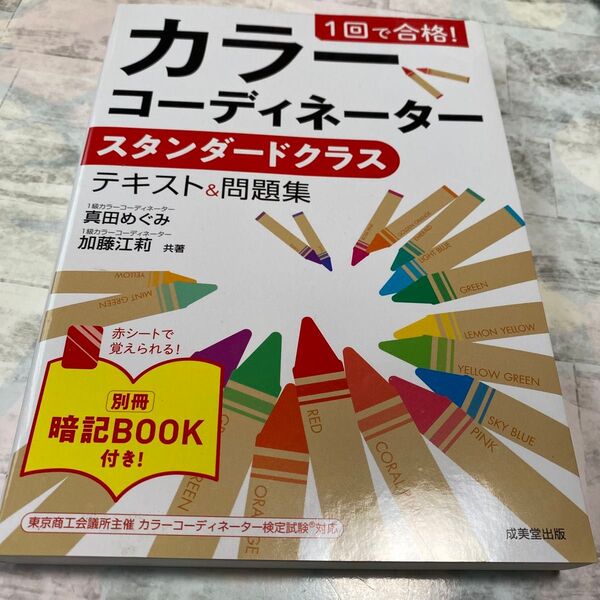 1回で合格!カラーコーディネータースタンダードクラステキスト&問題集 (1回で合格!) 真田めぐみ/共著 加藤江莉/共著