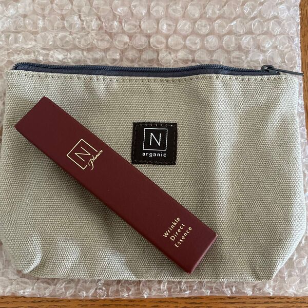 Nオーガニック ポーチ.リンクルダイレクトエッセンス15g