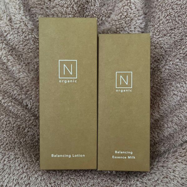 Nオーガニック ベーシック バランシングローション100ml、ミルク60ml
