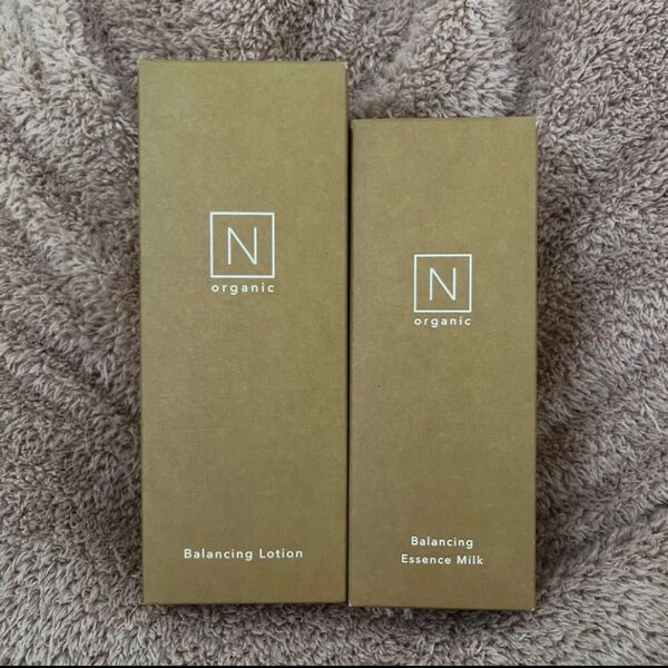 Nオーガニック ベーシック バランシングローション100ml、ミルク60ml