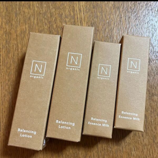 NオーガニックBasicバランシングローション、ミルク、2セット