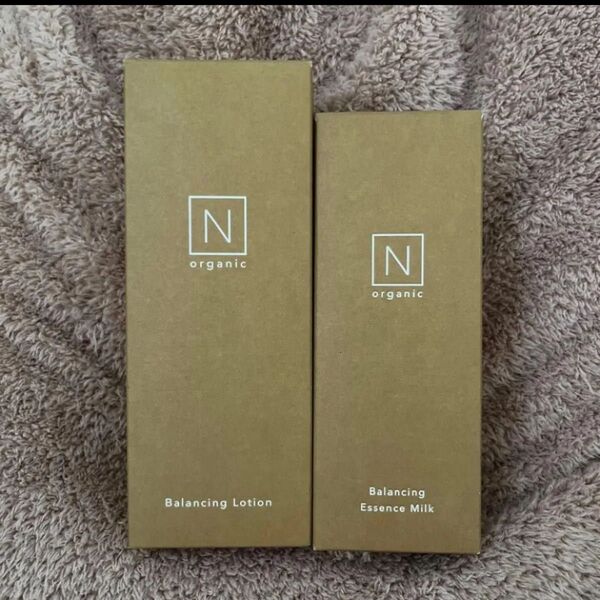 Nオーガニック ベーシック バランシングローション100ml、ミルク60ml