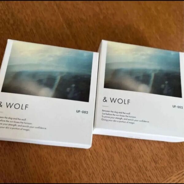 Nオーガニック &WOLF セラムリキッドファンデーション本体UF-002×2個