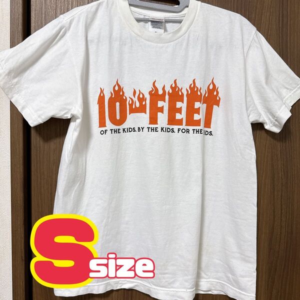 10-FEET テンフィート Tシャツ 半袖 バンドT 半袖Tシャツ 白