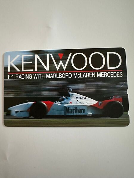 新品未使用 F1 RACING WITH MARLBORO McLAREN テレホンカード Senna アイルトンセナ 非売品