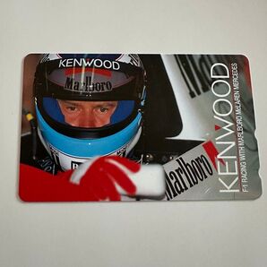 新品未使用 F1 RACING WITH MARLBORO McLAREN テレホンカード Mika Hakkinen 非売品
