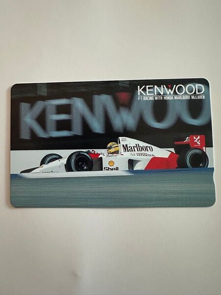 新品未使用 F1 RACING WITH MARLBORO McLAREN テレホンカード Mika Hakkinen 非売品