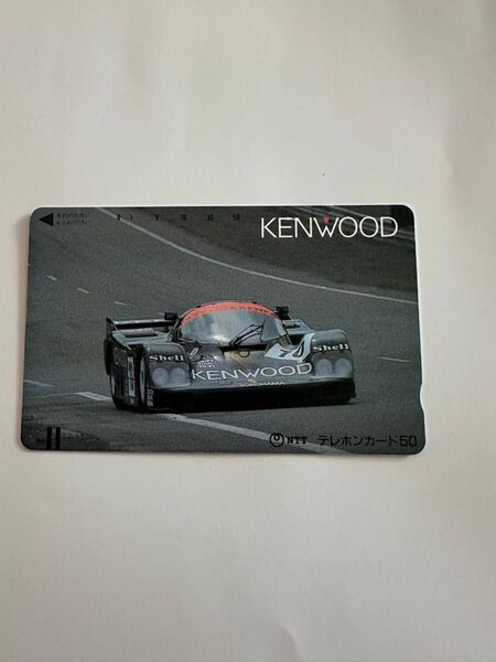 新品未使用 F1 RACING WITH MARLBORO McLAREN テレカ 非売品 KENWOOD ポルシェ962C