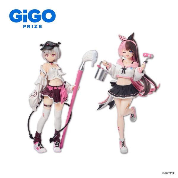 ぶいすぽっ!スケールフィギュア- Play with paint- vol.4 ~GiGO限定~ 空澄セナ&橘ひなの