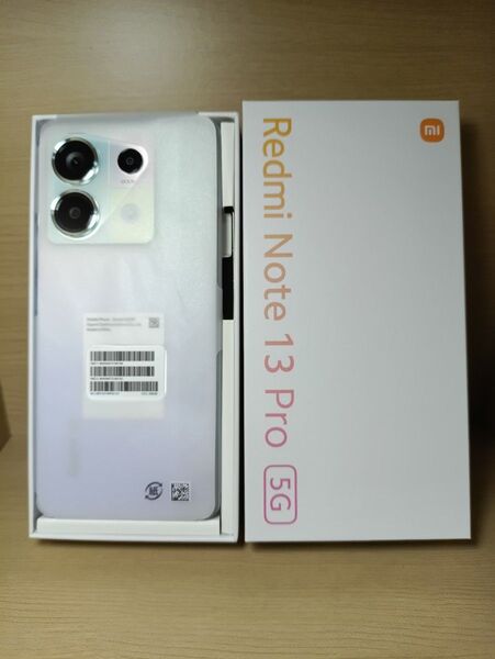 超美品 Redmi Note 13 Pro 5G オーロラパープル