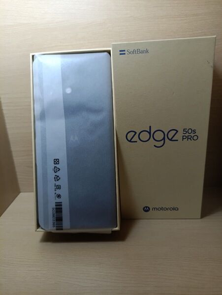 新品未使用 motorola edge 50s pro ブラックビューティー