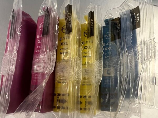 エプソン用 IC76 IC4CL76 3色セット互換インク 6本自由組み合わせ