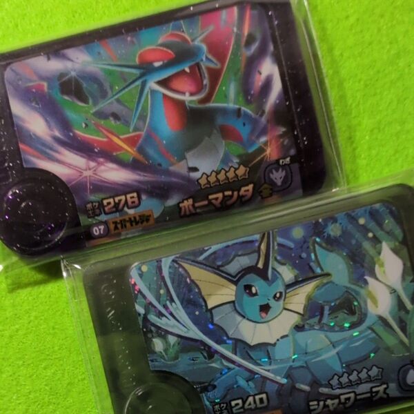 ポケモンフレンダ【未使用品】スーパートレジャー ボーマンダ、ワンダーピック シャワーズ、
