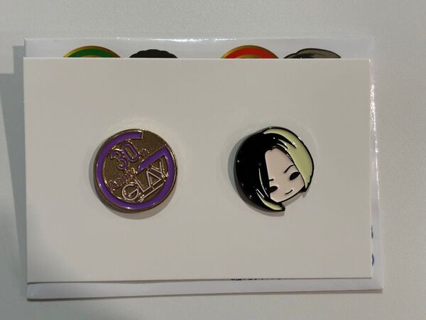 GLAY 30th Anniversary エンタメくじ vol.2 ピンズセット賞 HISASHI