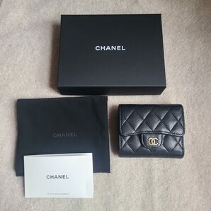 CHANEL シャネル マトラッセ 折り財布