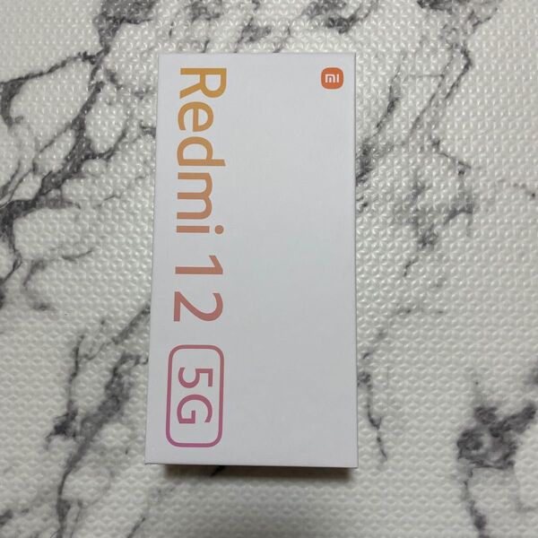 【値下げ】Xiaomi Redmi 12 5G スカイブルー 128GB