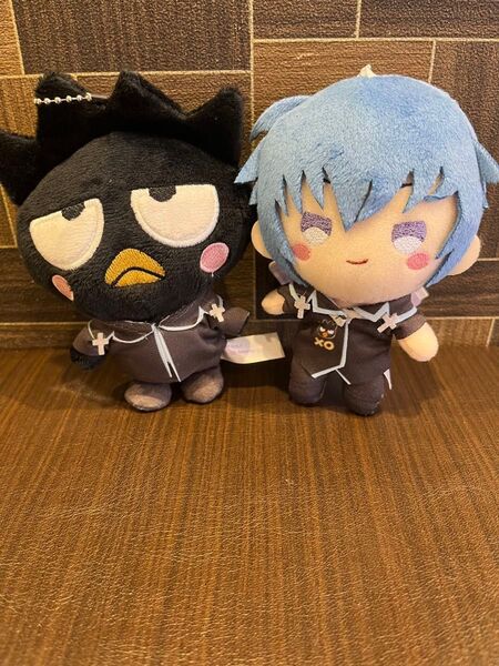 しゅごキャラ!×サンリオキャラクターズ ぬいぐるみマスコット 月詠イクト ばつ丸