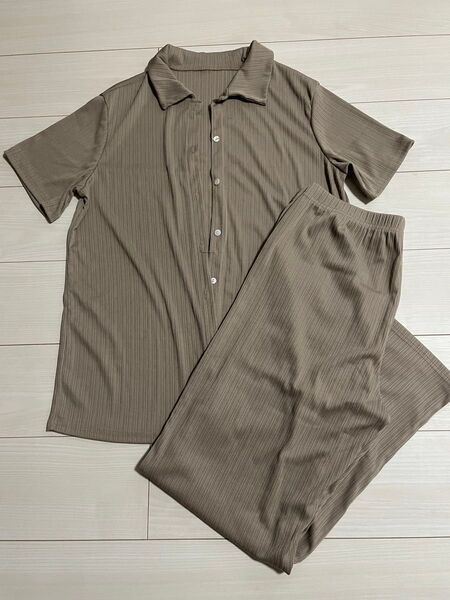 SHEIN 前開きパジャマ Lサイズ