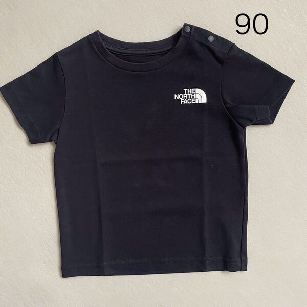 THE NORTH FACE スクエアロゴ 半袖Tシャツ 90 黒
