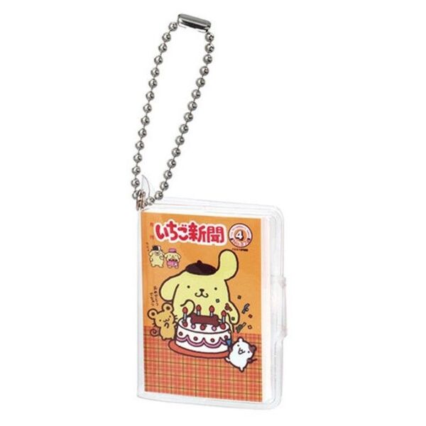 ポムポムプリン サンリオキャラクターズ いちご新聞 豆ガシャノート Sanrio ガシャポン ガチャガチャ