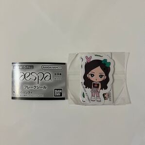 ★aespa ガチャガチャ フレークシール ニンニン★