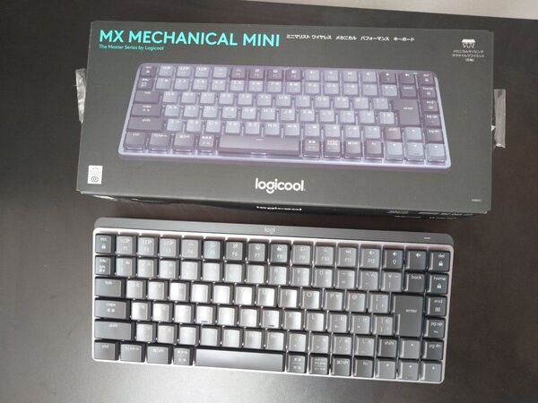 ロジクール MX MECHANICAL MINI ワイヤレス イルミネーション パフォーマンス キーボード KX850CT(茶軸)